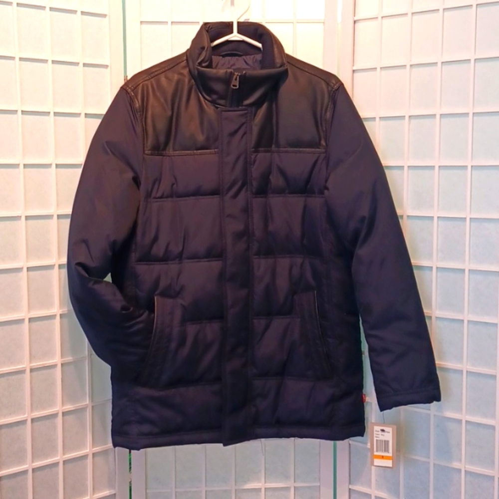 NEW! Levis winter jacket quilted navy blue 5575